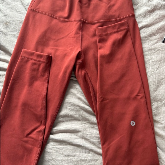 Women’s Lululemon Rust Leggings - Picture 1 of 3